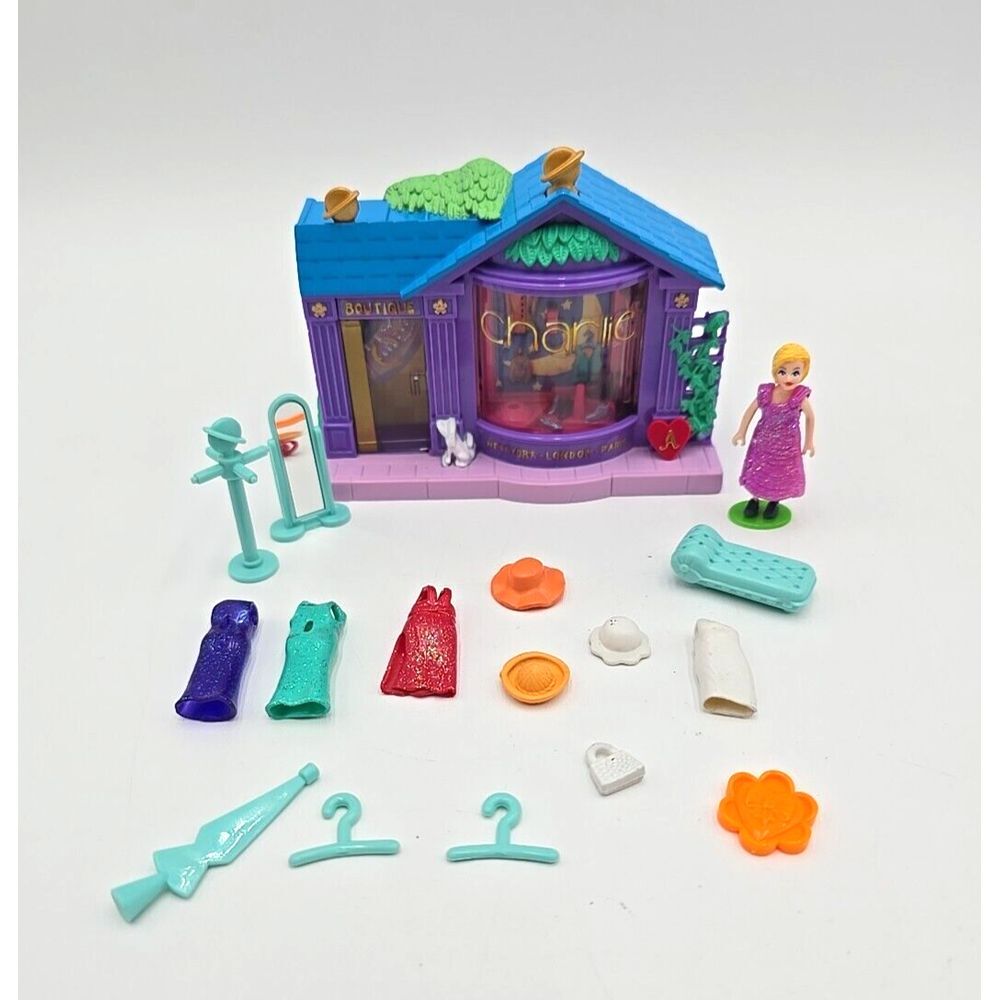 Vintage Genie Toys Charlie's‎ Fashion Boutique Playset 1997 Polly Pocket Style